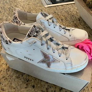 Golden Goose Superstar Classic with Spur Sz 40